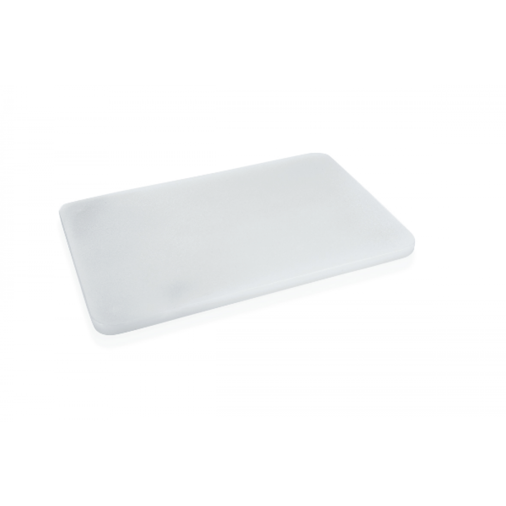 Skærebræt hvidt plast